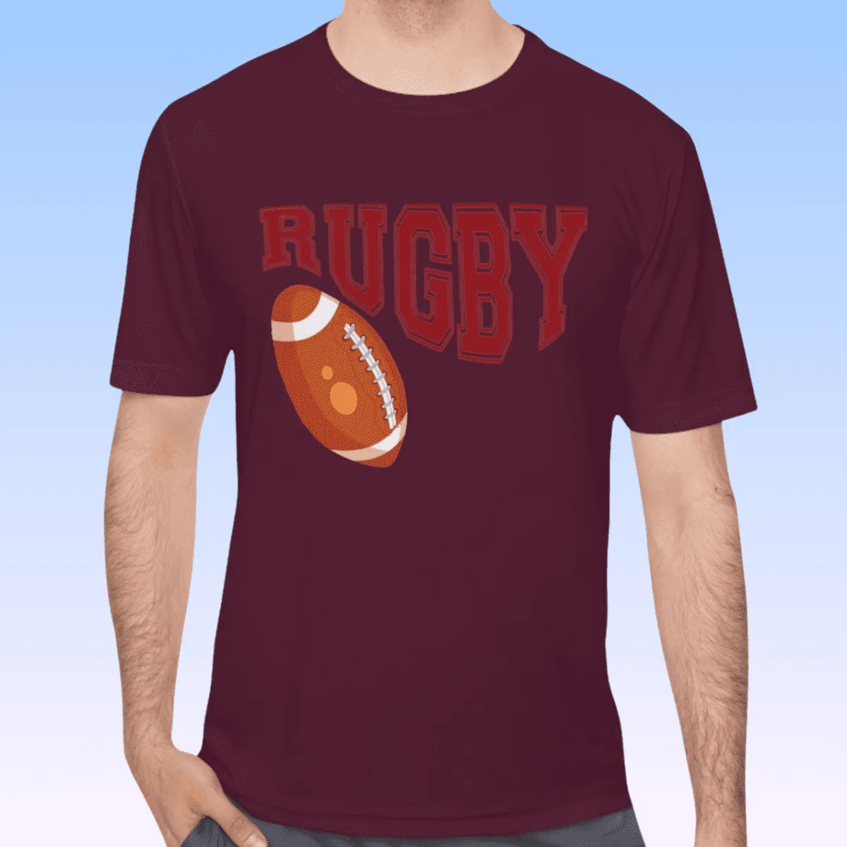 Men's Rugby Moisture Wicking Tee