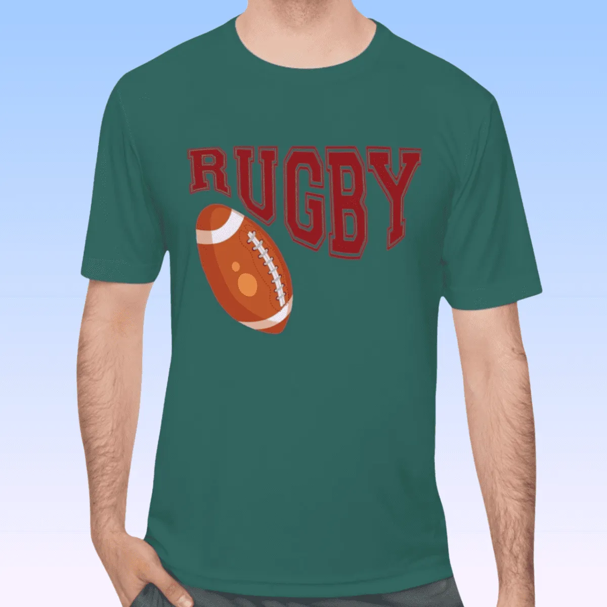 Men's Rugby Moisture Wicking Tee