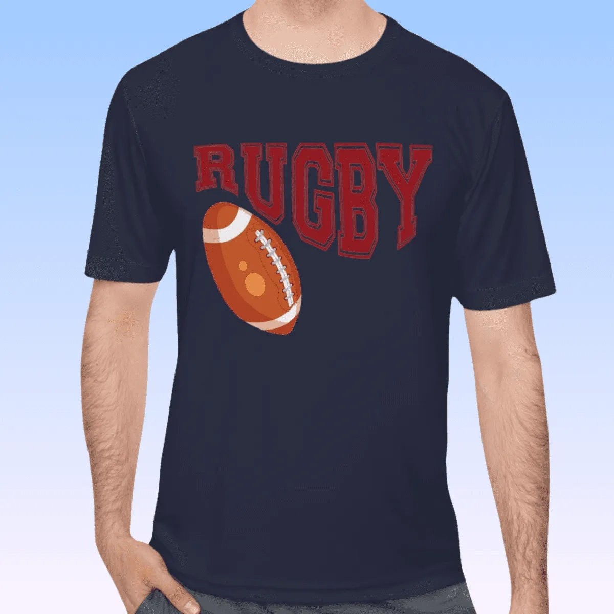 Men's Rugby Moisture Wicking Tee