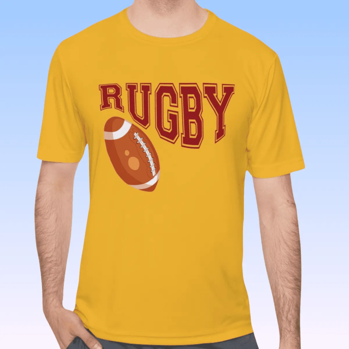 Men's Rugby Moisture Wicking Tee