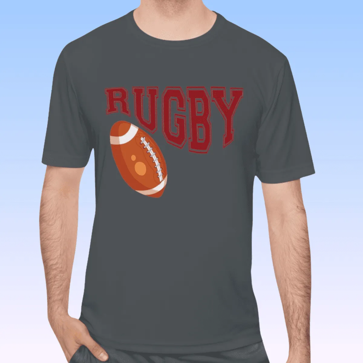 Men's Rugby Moisture Wicking Tee