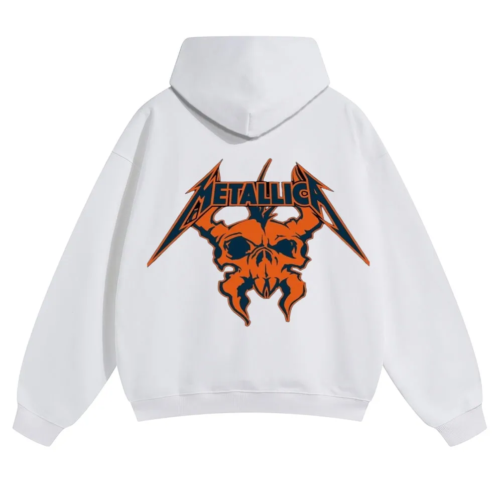 Mens Vintage Metallica Rock Hoodies