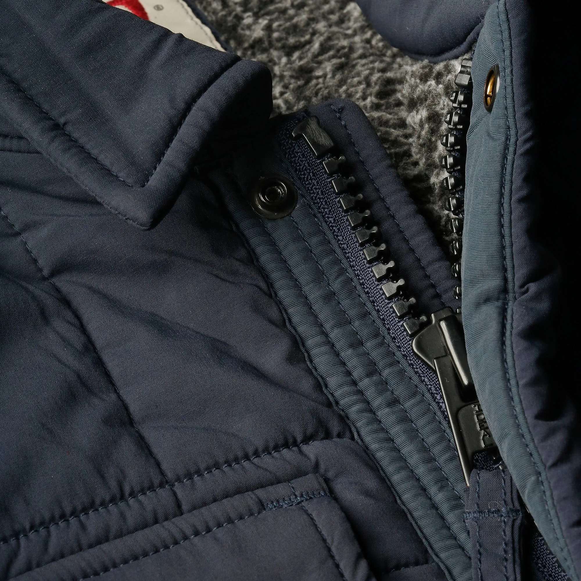 Navy Vertical Insulator Jacket by Relwen