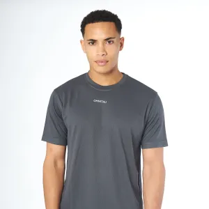 Omnitau Men's Strive Recycled Technical T-Shirt - Charcoal Grey