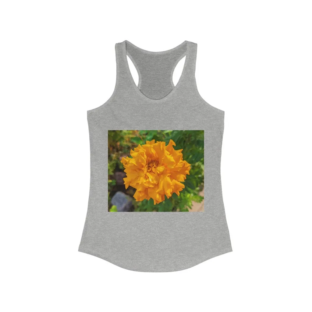 Orange Flower Women's Ideal Racerback Tank