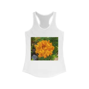 Orange Flower Women's Ideal Racerback Tank