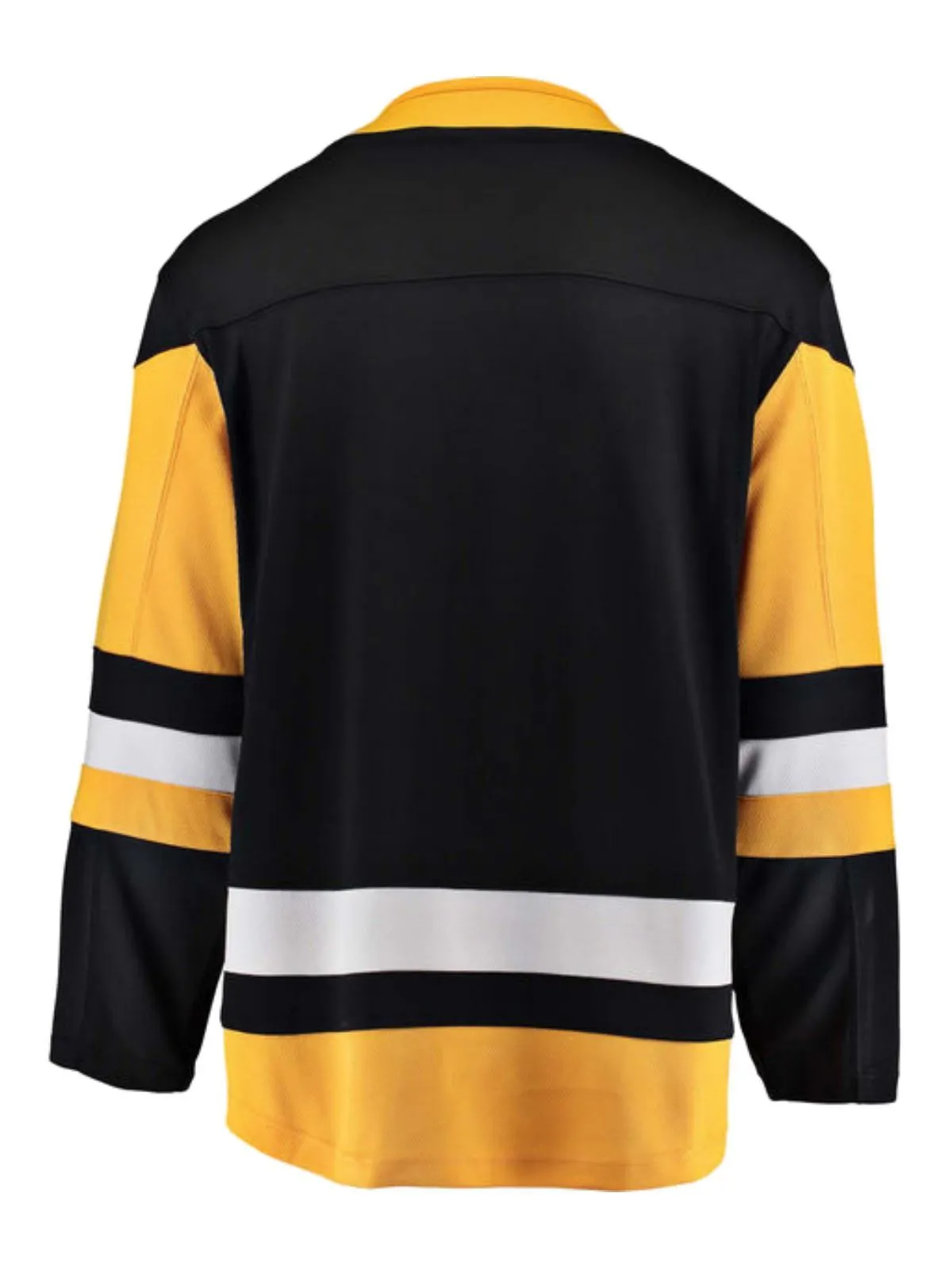 Pittsburgh Penguins Fanatics Black Breakaway NHL Hockey Home Jersey