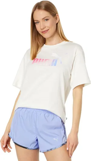 Puma Women's Women's Essentials Relaxed Logo T-Shirt