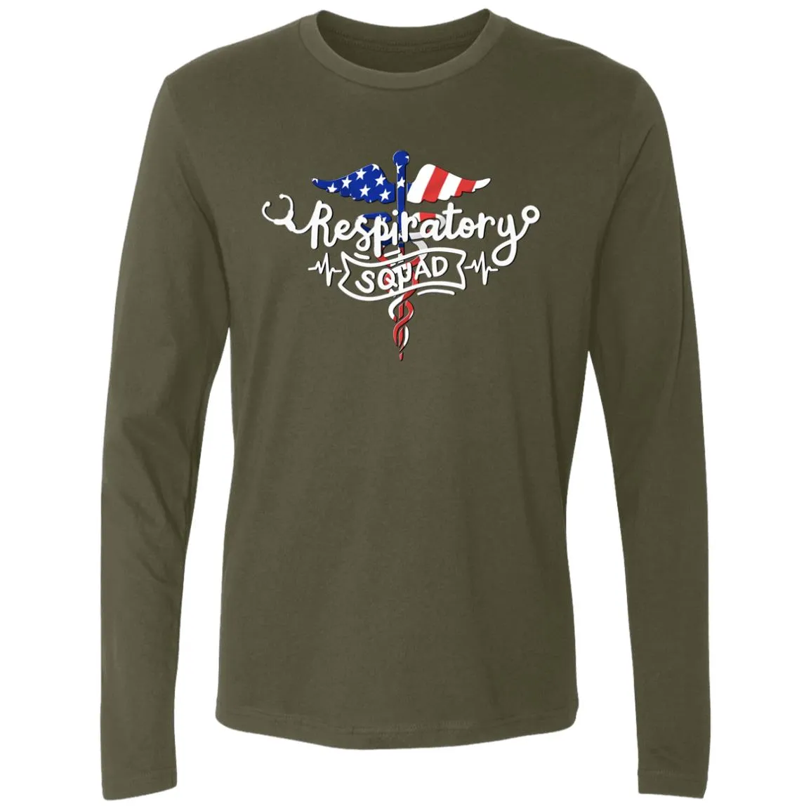 Respiratory Squad Men's Premium LS