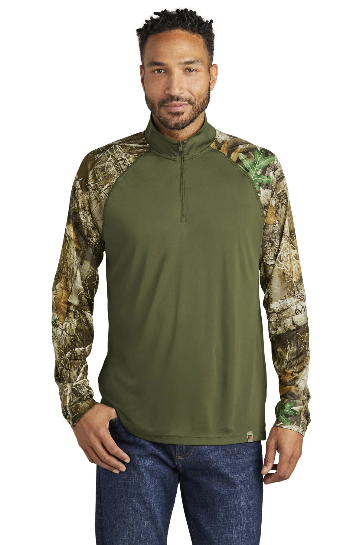 Russell Outdoors™ Realtree® Colorblock Performance 1/4-Zip RU152