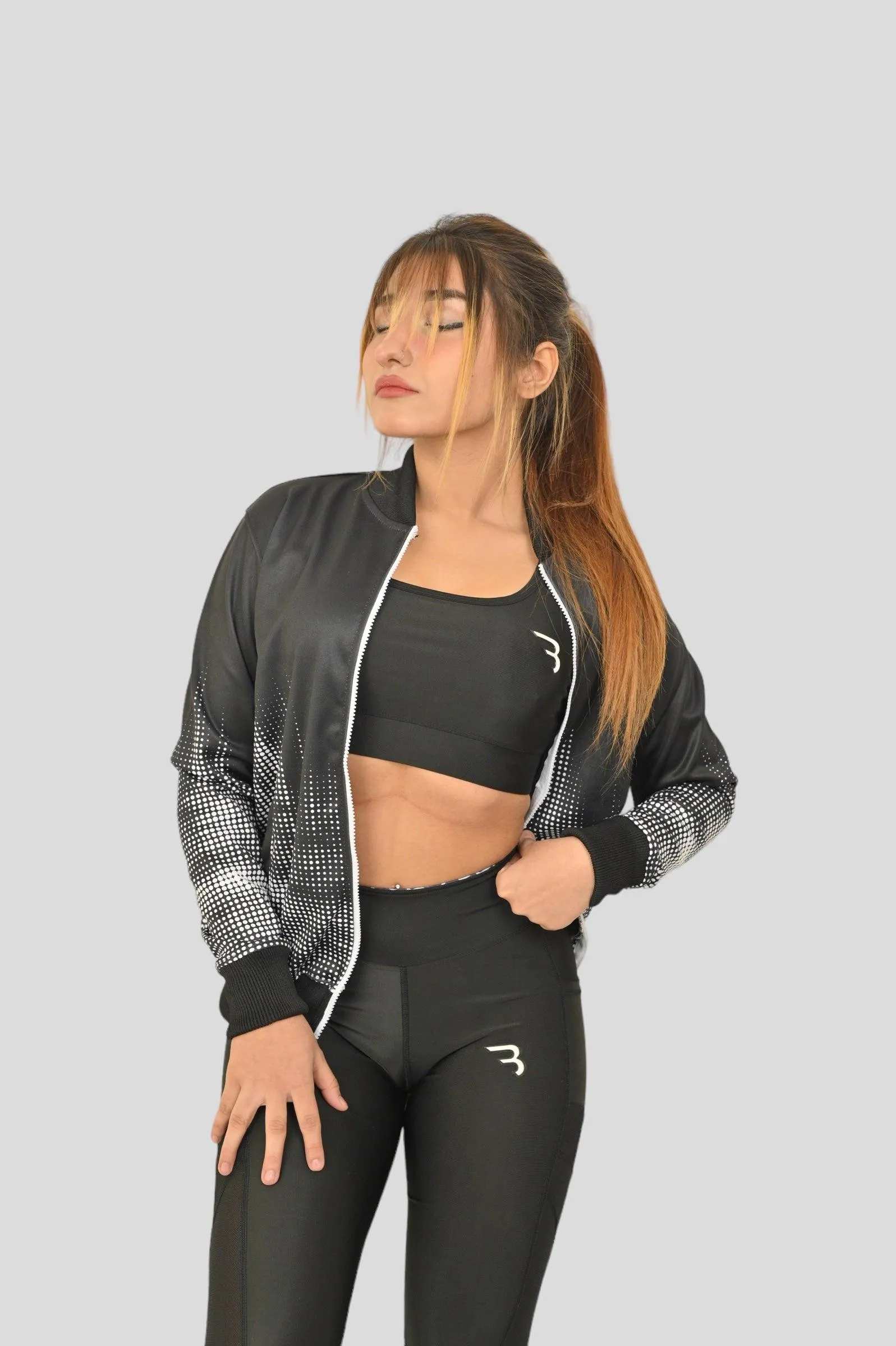 Stealth Flex Graphic Zipper Jacket