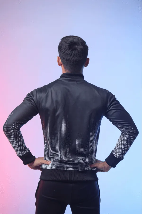 Stealth Flex Graphic Zipper Jacket