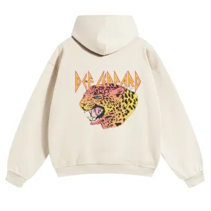 Tiger Print  Mens Vintage Hoodies