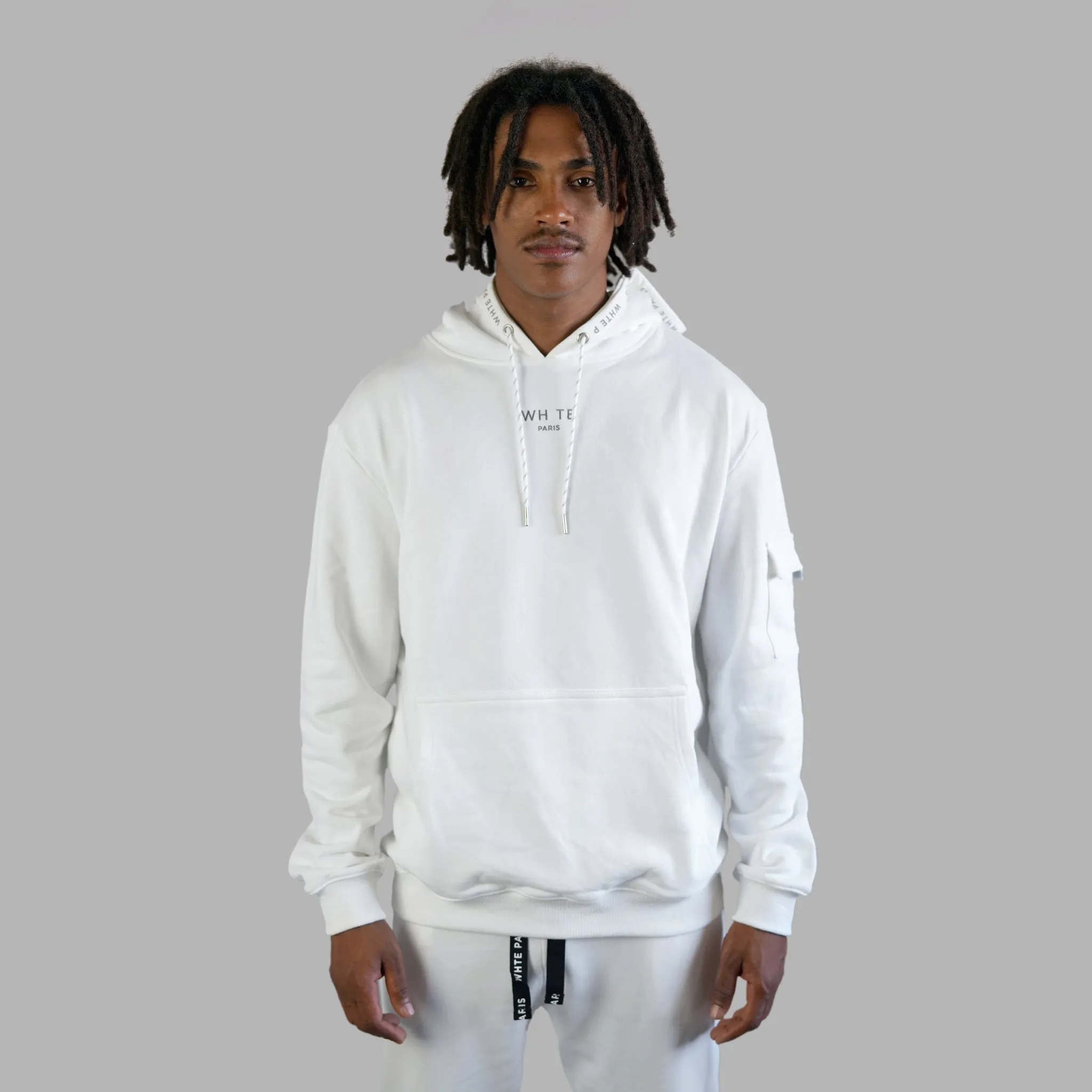 Whte Tokyo Hoodie