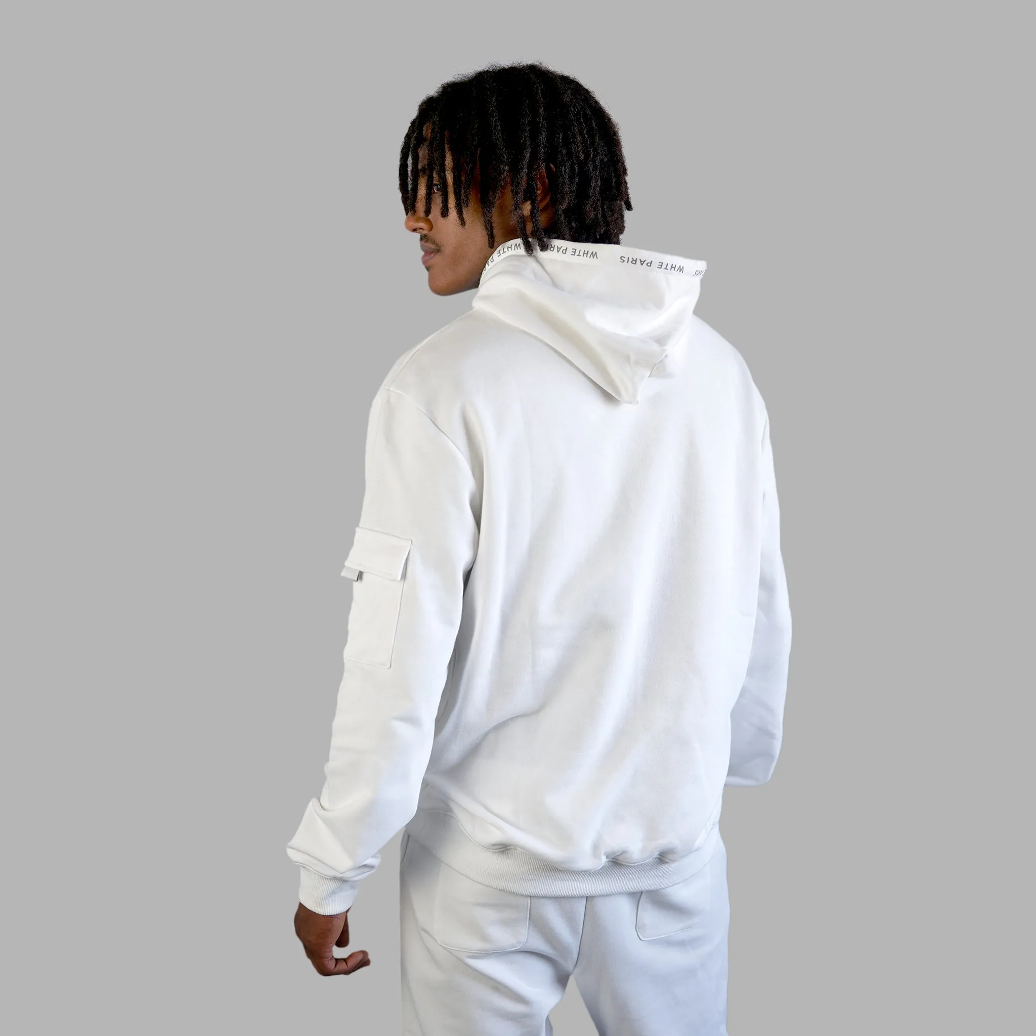 Whte Tokyo Hoodie