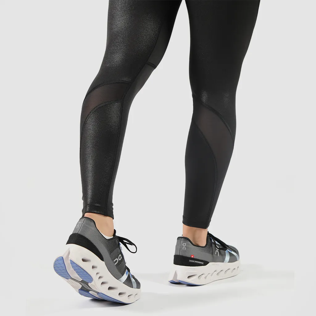 WOMEN-BLACK-LEGGING (SHINY-BLACK)