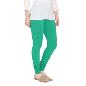 Women's Cotton Churidar leggings (Free Size) - Spring Bud